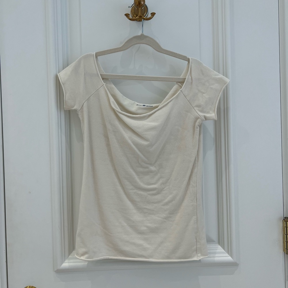 Brandy Melville beige T shirt